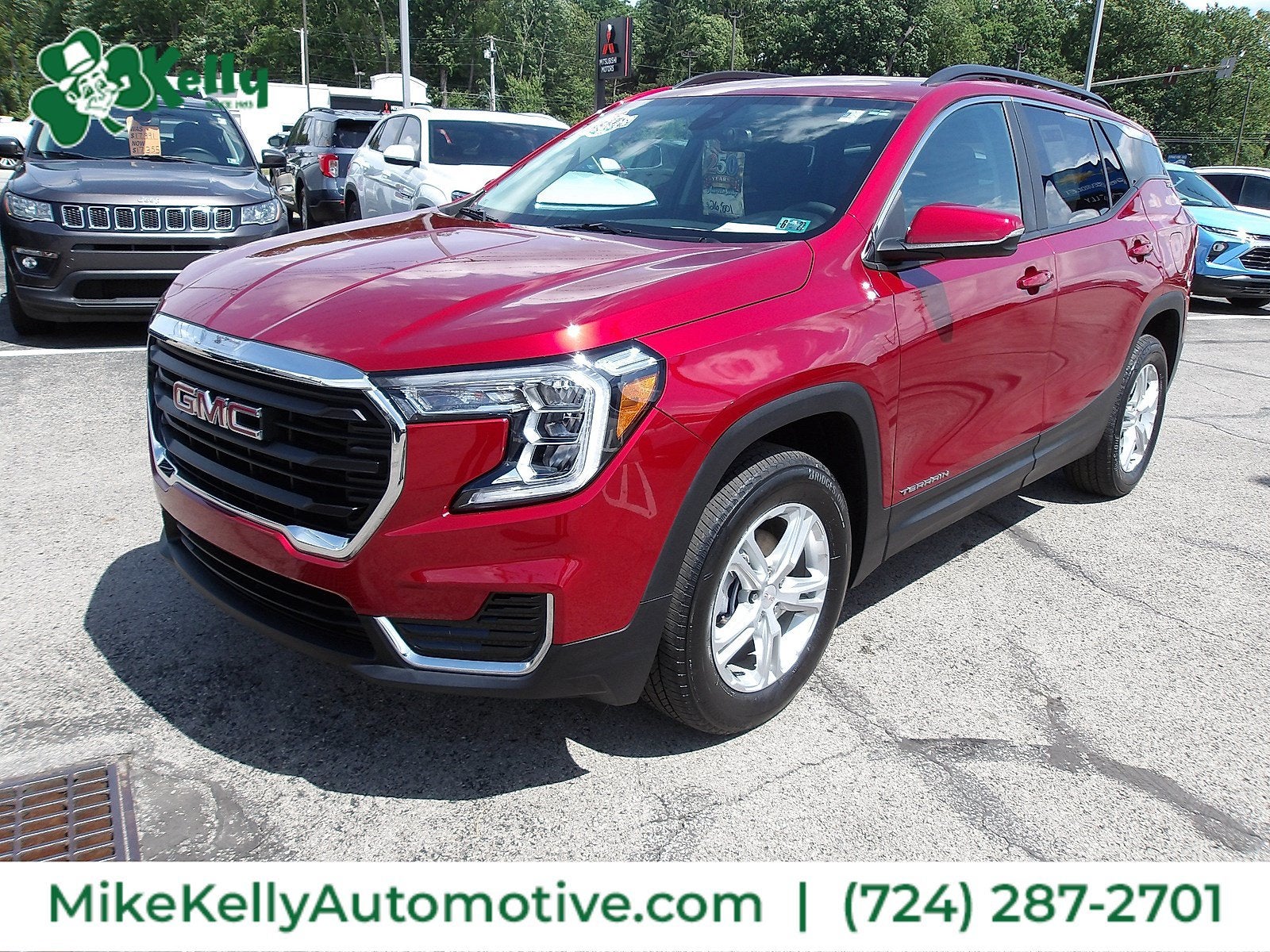 2023 GMC Terrain — rear three-quarter view