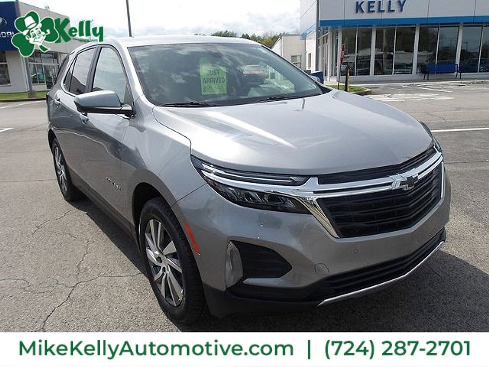 2024 Chevrolet Equinox LT in Sterling Gray Metallic — front three-quarter view