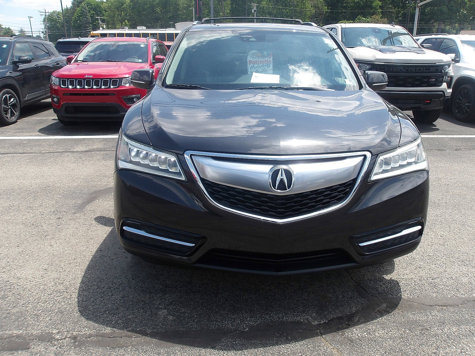 2016 Acura MDX — side profile view