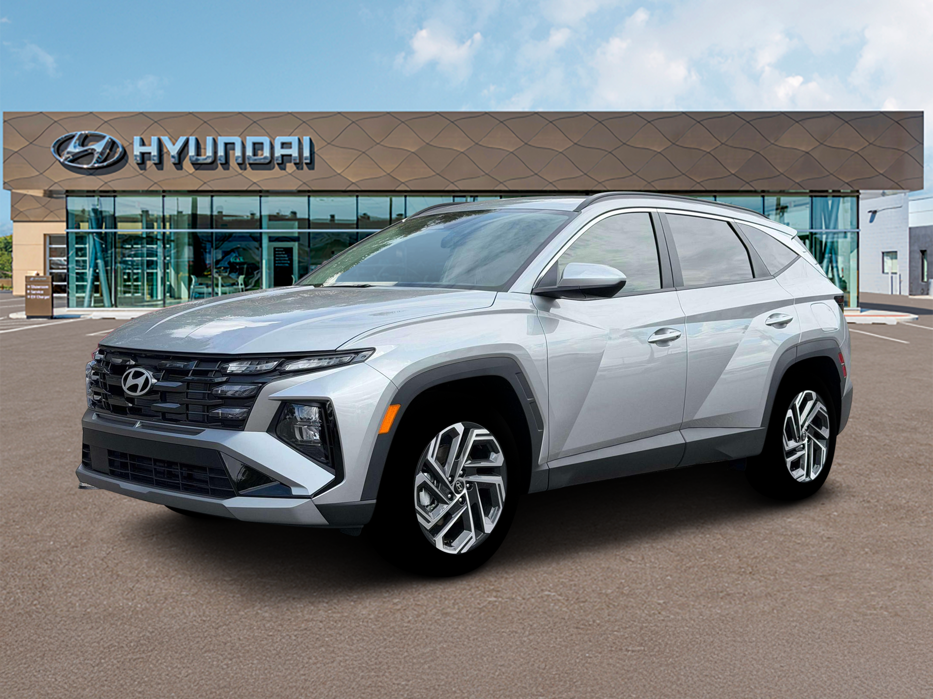 2026 Hyundai TUCSON — side profile view
