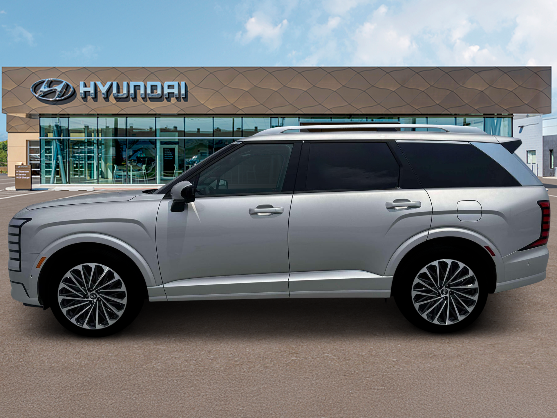 2026 Hyundai PALISADE — rear three-quarter view